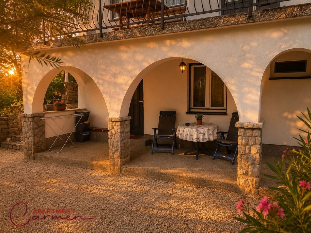 Apartman Carmen Soline – kuća na otoku Krku